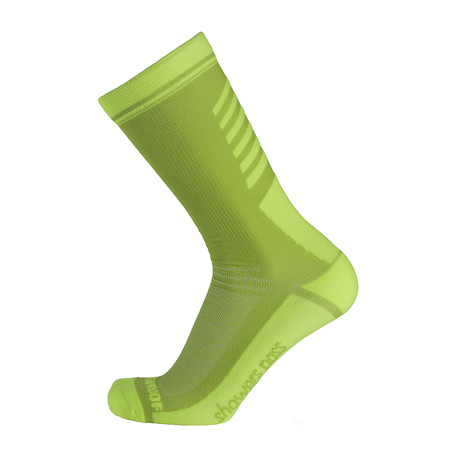 Waterproof Socks Lightweight // Neon Green (S/M)
