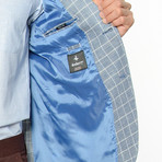 Riley Jacket // Checked Dark Blue (L)