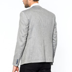 Rory Jacket // Grey + Blue (S)