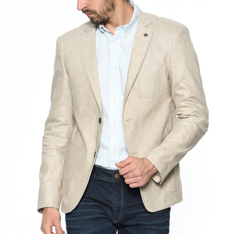Ethan Jacket // Beige (S)
