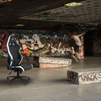 Ferrino // Gaming Chair // Black + White