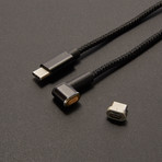 Plugies USB-C to MagTech Cable (White)