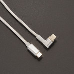 Plugies USB-C to MagTech Cable (White)