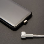 Plugies USB-C to MagTech Cable (White)