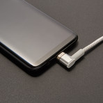 Plugies USB-C to MagTech Cable (White)