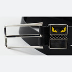 Fendi Bad Bugs Belt // Black (L)