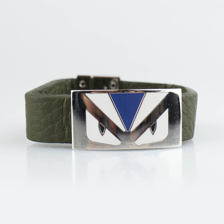 Fendi Pebbled Monster Bracelet