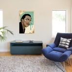 Flower Mustache For Dali // 5by5collective (26"W x 18"H x 0.75"D)