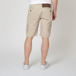 Cargo Bermuda Shorts // Beige (38)