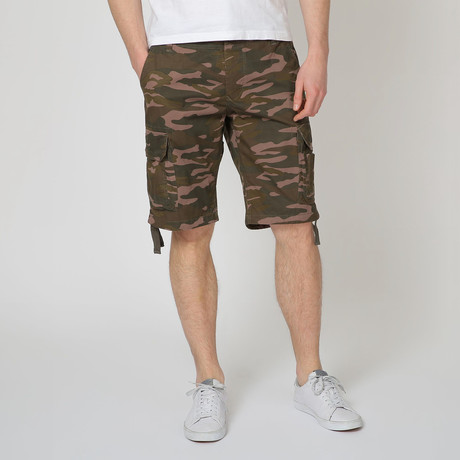 Bermuda Shorts // Green Camo (31)