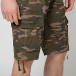 Bermuda Shorts // Green Camo (38)