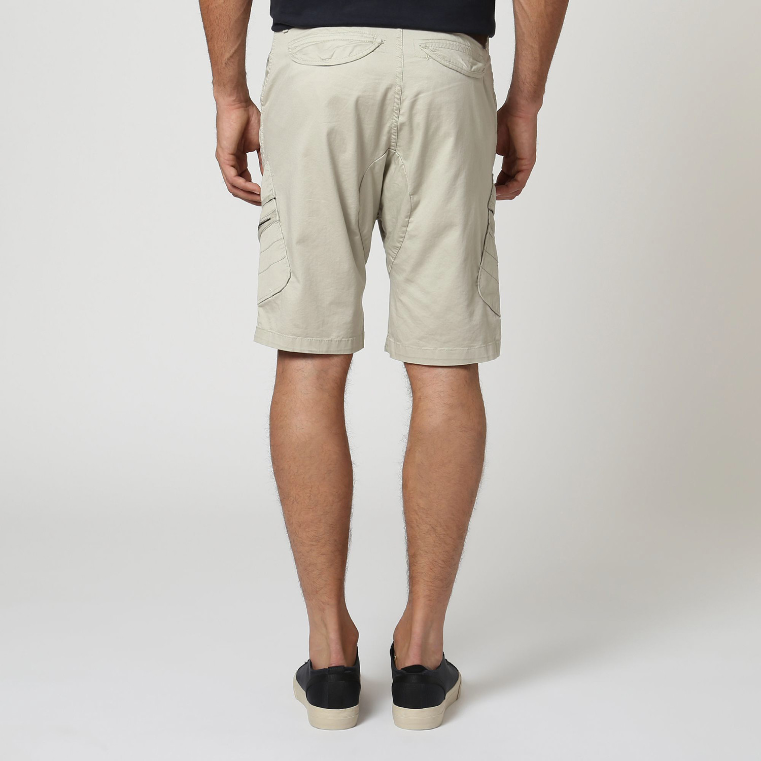 trouser shorts zip