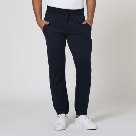 Draw-String Pants // Navy (S)