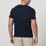 V-Neck T-Shirt // Navy (M)