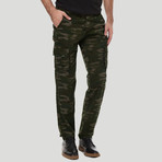 Cargo Pants // Army Green + Camo (38WX34L)