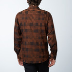 Artur Button-Up Shirt // Brown (M)