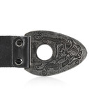 Aged Excalibur Belt // Black (Size 36)