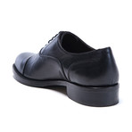 Toe Cap Oxford // Black (Euro: 45)