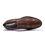 Toe Cap Oxford II // Brown (Euro: 46)