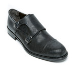 Toe Cap Monk Strap II // Black (Euro: 44)