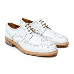 Wing Cap Derby Goodyear // White (Euro: 43)