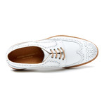 Wing Cap Derby Goodyear // White (Euro: 43)