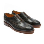 Wing Cap Oxford Goodyear // Black (Euro: 40)