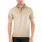 Aiden Polo Shirt // Pumice (3XL)