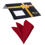 Silk Handkerchief + Gift Box // Red