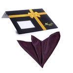 Silk Handkerchief + Gift Box // Purple