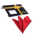 Silk Handkerchief + Gift Box // Candy Red