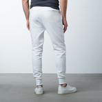 Tech Fleece Jogger Sweatpants // White (M)