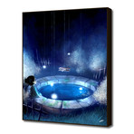 The Northstar Is An Airplane (16"W x 20"H Artblock)