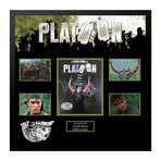 Signed + Framed Collage // Platoon