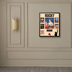 Framed Autographed Collage // Rocky