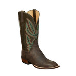 Goatskin Horseman Western Boot // Chocolate // EE (Wide) (US: 8.5)