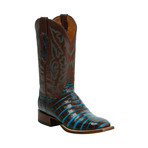 Caiman Belly Horseman Western Boot // Sienna (US: 10.5)
