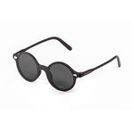 Portland // Matte Black (Smoke Flat Lens)