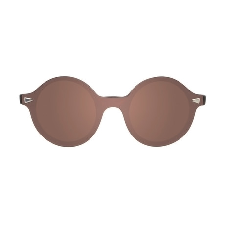 Portland // Matte Demy Brown (Brown Flat Lens)