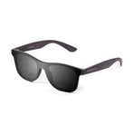 Dalston // Matte Black (Sky Blue Flat Lens)