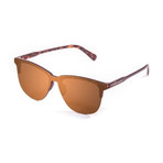 Amalfi // Matte Demy Brown (Brown Flat Lens)