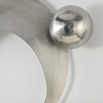 Cyclical Wall Art // Brushed Nickel