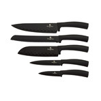 6 Piece Knife Set // Burgundy Line