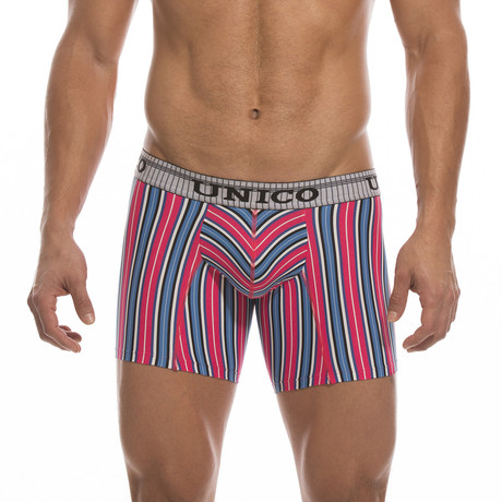 Fitted Boxer Brief Batata // Pink, Blue (S)