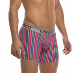 Fitted Boxer Brief Batata // Pink, Blue (XL)