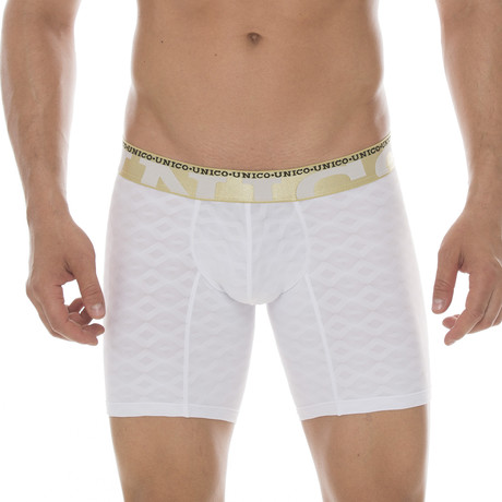 Fitted Boxer Brief Lavoe // White (S)