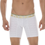 Fitted Boxer Brief Lavoe // White (S)