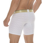 Fitted Boxer Brief Lavoe // White (S)