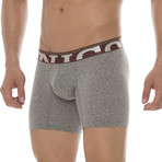 Fitted Boxer Brief Contento // Gray (M)