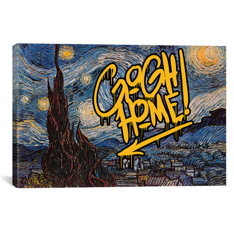 Gogh Home // 5by5collective (26"W x 18"H x 0.75"D)